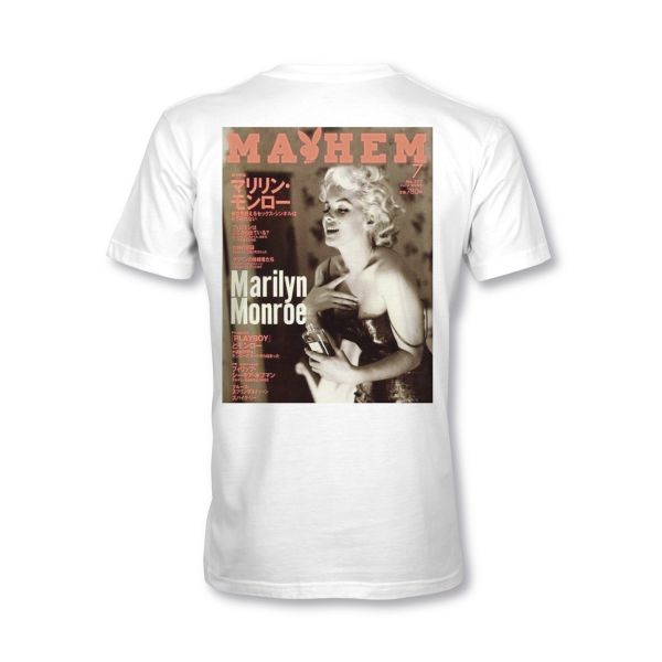 MYHEM KUSTOMZ Unisex Regular T-Shirt (MY60002) / Kollektion: Playboy, weiss