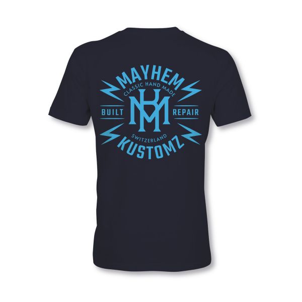 MYHEM KUSTOMZ Unisex Regular T-Shirt (MY60002) / Kollektion: Build, schwarz