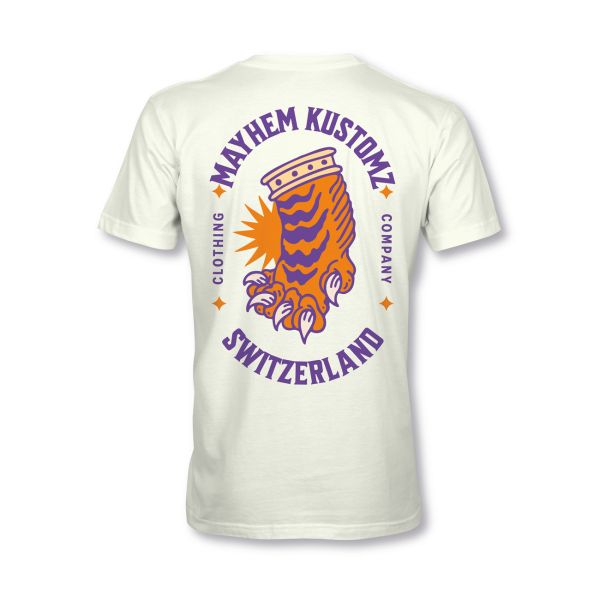 MYHEM KUSTOMZ Unisex Regular T-Shirt (MY60002) / Kollektion: Tiger Paw, natur