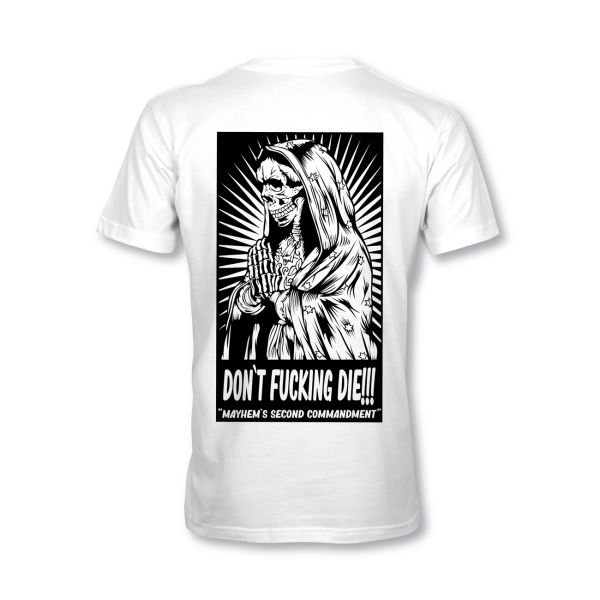 MYHEM KUSTOMZ Unisex Regular T-Shirt (MY60002) / Kollektion: Gebote, weiss
