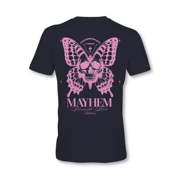 MYHEM KUSTOMZ Unisex Regular T-Shirt (MY60002) / Kollektion: Memento Mori, schwarz