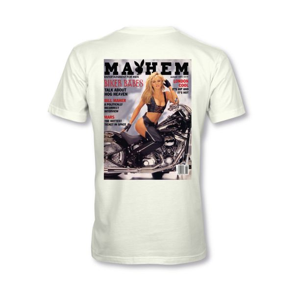 MYHEM KUSTOMZ Unisex Regular T-Shirt (MY60002) / Kollektion: Playboy, natur