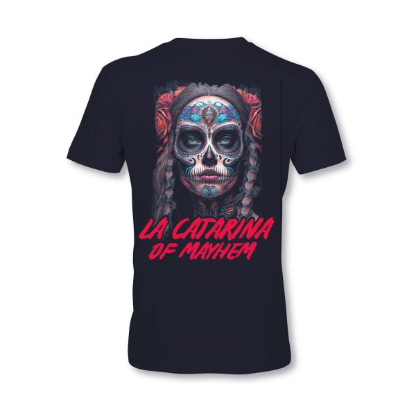 MYHEM KUSTOMZ Unisex Regular T-Shirt (MY60002) / Kollektion: LaCatarina, schwarz