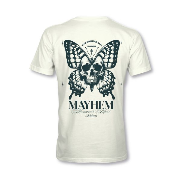 MYHEM KUSTOMZ Unisex Regular T-Shirt (MY60002) / Kollektion: Memento Mori, natur