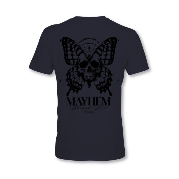 MYHEM KUSTOMZ Unisex Regular T-Shirt (MY60002) / Kollektion: Memento Mori, schwarz