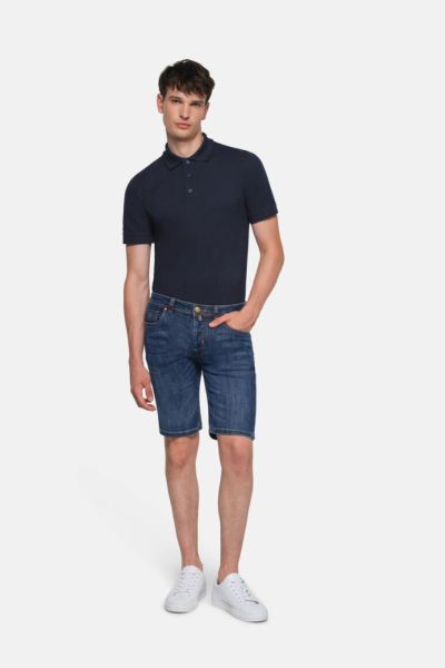 HAKRO Modell 733 - 5-POCKET-JEANSSHORTS X-STRETCH ECO