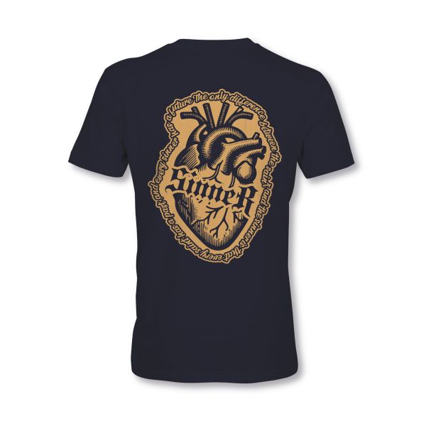 MYHEM KUSTOMZ Unisex Regular T-Shirt (MY60002) / Kollektion: Sinner, schwarz