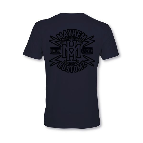 MYHEM KUSTOMZ Unisex Regular T-Shirt (MY60002) / Kollektion:Mayhem Build, schwarz