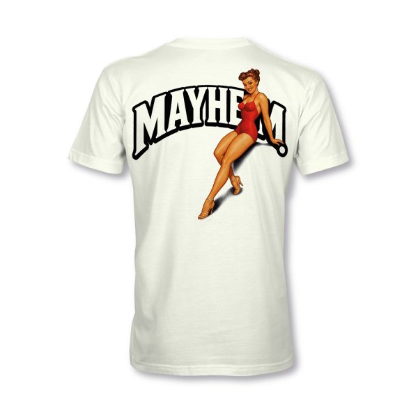 MYHEM KUSTOMZ Unisex Regular T-Shirt (MY60002) / Kollektion: PinUp, natur