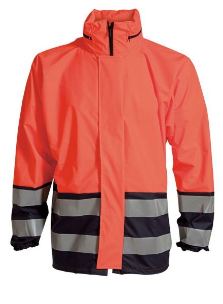 ELKA #076300R PU Regenjacke EN 20471