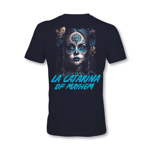 MYHEM KUSTOMZ Unisex Regular T-Shirt (MY60002) / Kollektion: LaCatarina, schwarz