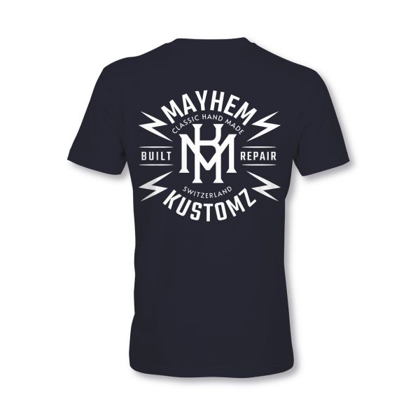 MYHEM KUSTOMZ Unisex Regular T-Shirt (MY60002) / Kollektion: Build, schwarz