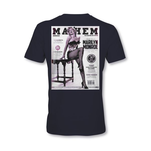 MYHEM KUSTOMZ Unisex Regular T-Shirt (MY60002) / Kollektion: Playboy, schwarz