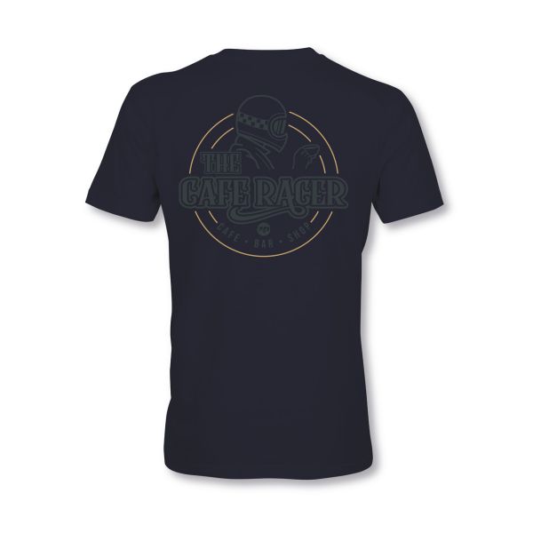 MYHEM KUSTOMZ Unisex Regular T-Shirt (MY60002) / Cafe Racer New, schwarz