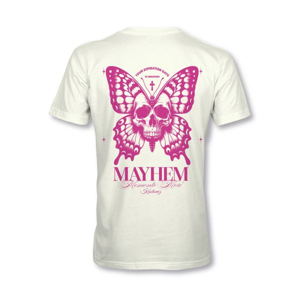MYHEM KUSTOMZ Unisex Regular T-Shirt (MY60002) / Kollektion: Memento Mori, natur