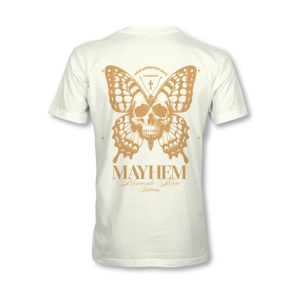 MYHEM KUSTOMZ Unisex Regular T-Shirt (MY60002) / Kollektion: Memento Mori, natur