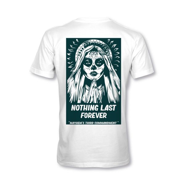 MYHEM KUSTOMZ Unisex Regular T-Shirt (MY60002) / Kollektion: Gebote & Sayings, weiss