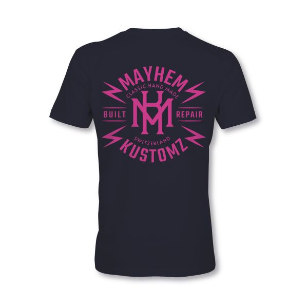 MYHEM KUSTOMZ Unisex Regular T-Shirt (MY60002) / Kollektion: Build, schwarz