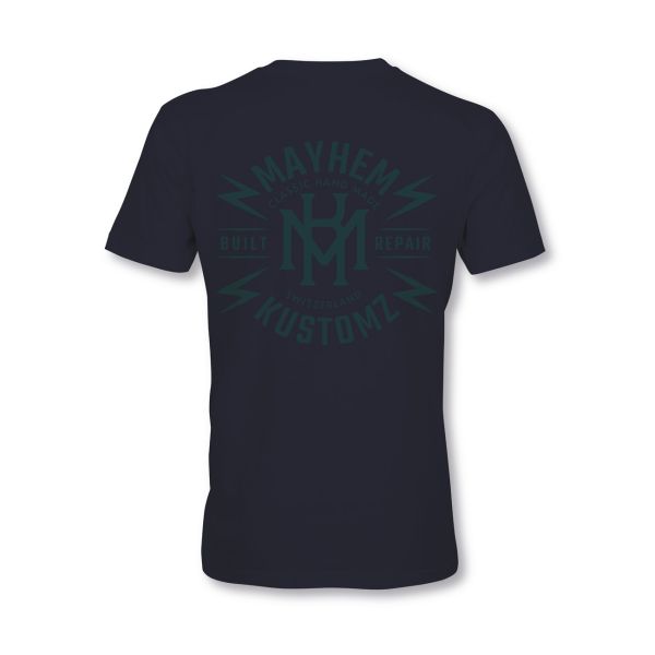 MYHEM KUSTOMZ Unisex Regular T-Shirt (MY60002) / Kollektion: Build, schwarz