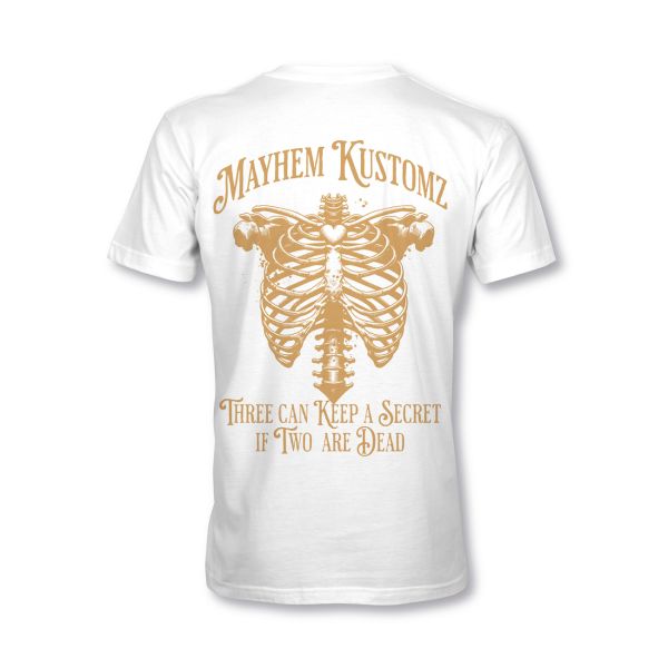 MYHEM KUSTOMZ Unisex Regular T-Shirt (MY60002) / Kollektion: Corpo, weiss