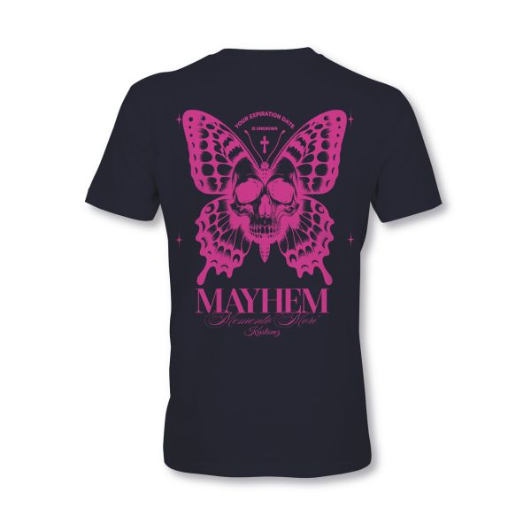 MYHEM KUSTOMZ Unisex Regular T-Shirt (MY60002) / Kollektion: Memento Mori, schwarz