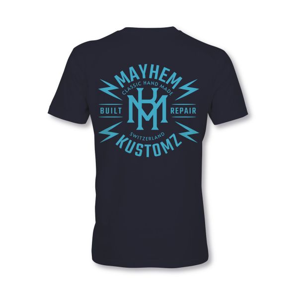 MYHEM KUSTOMZ Unisex Regular T-Shirt (MY60002) / Kollektion: Build, schwarz