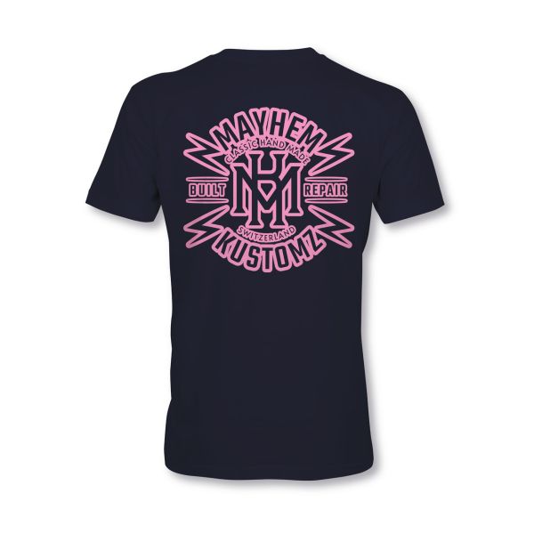 MYHEM KUSTOMZ Unisex Regular T-Shirt (MY60002) / Kollektion:Mayhem Build, schwarz