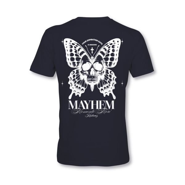 MYHEM KUSTOMZ Unisex Regular T-Shirt (MY60002) / Kollektion: Memento Mori, schwarz