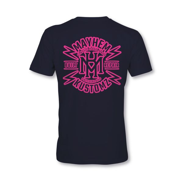 MYHEM KUSTOMZ Unisex Regular T-Shirt (MY60002) / Kollektion:Mayhem Build, schwarz