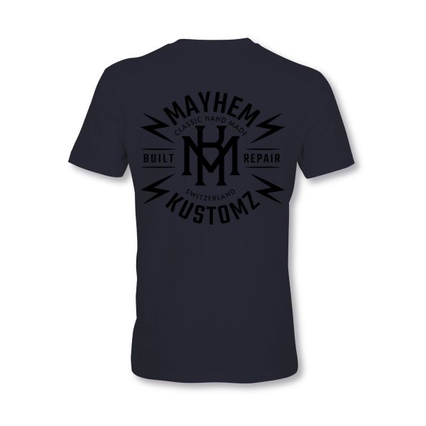 MYHEM KUSTOMZ Unisex Regular T-Shirt (MY60002) / Kollektion: Build, schwarz