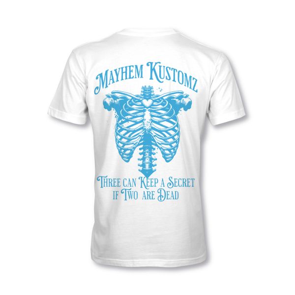 MYHEM KUSTOMZ Unisex Regular T-Shirt (MY60002) / Kollektion: Corpo, weiss