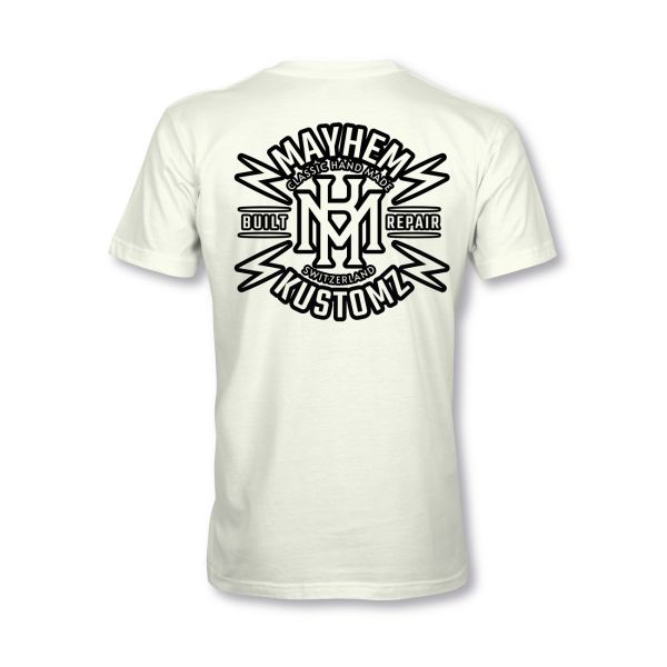 MYHEM KUSTOMZ Unisex Regular T-Shirt (MY60002) / Kollektion: Mayhem Build, natur