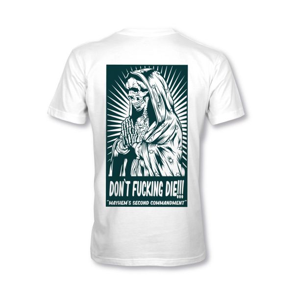 MYHEM KUSTOMZ Unisex Regular T-Shirt (MY60002) / Kollektion: Gebote, weiss