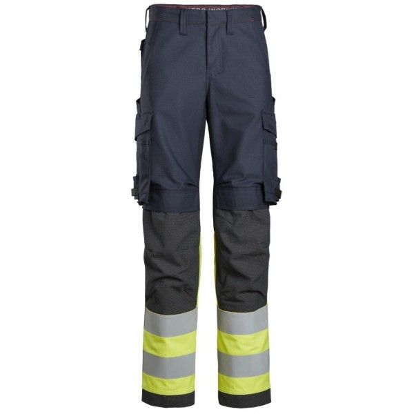 6367 Snickers Damenhose ProtecWork HiVis Kl. 1