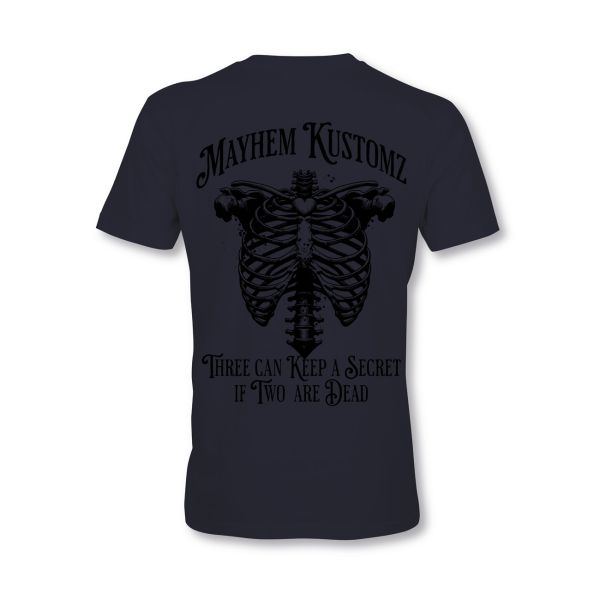 MYHEM KUSTOMZ Unisex Regular T-Shirt (MY60002) / Kollektion: Corpo, schwarz