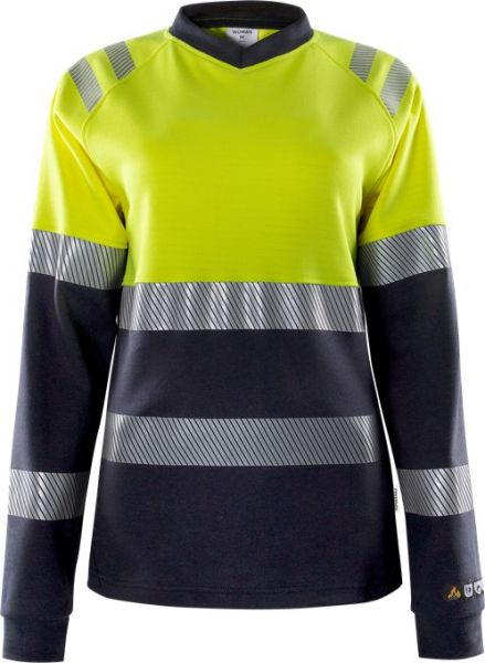 Fristads 133269 Damen Flamestat High Vis T-Shirt, La. Kl. 1 7108 TFL