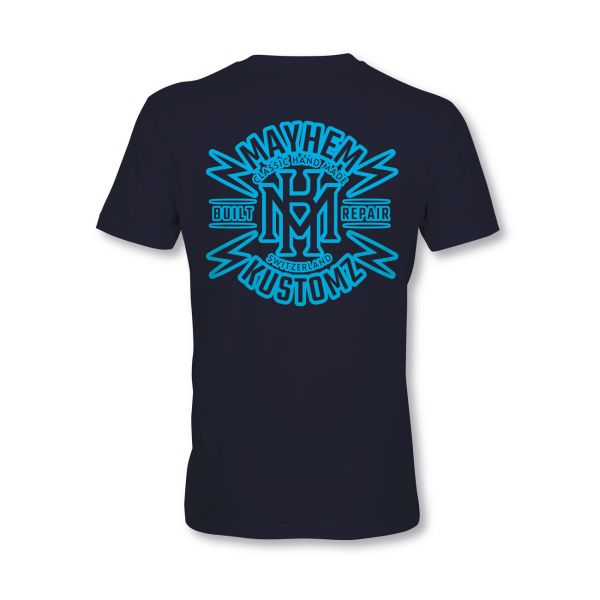 MYHEM KUSTOMZ Unisex Regular T-Shirt (MY60002) / Kollektion:Mayhem Build, schwarz