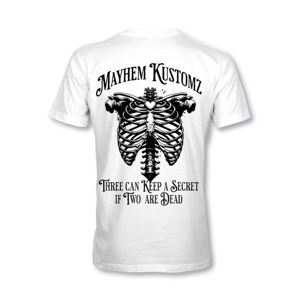 MYHEM KUSTOMZ Unisex Regular T-Shirt (MY60002) / Kollektion: Corpo, weiss
