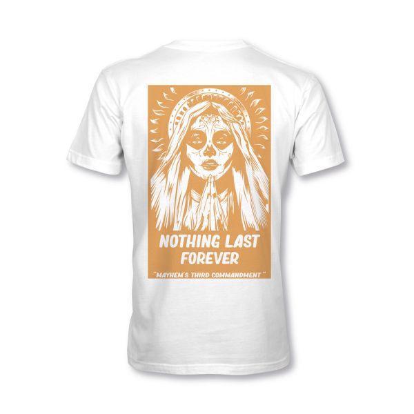 MYHEM KUSTOMZ Unisex Regular T-Shirt (MY60002) / Kollektion: Gebote & Sayings, weiss