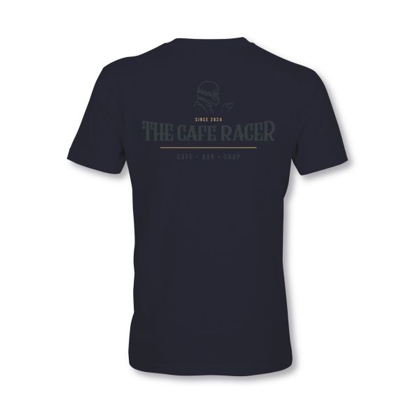 MYHEM KUSTOMZ Unisex Regular T-Shirt (MY60002) / Cafe Racer Lettering, schwarz