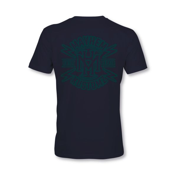 MYHEM KUSTOMZ Unisex Regular T-Shirt (MY60002) / Kollektion:Mayhem Build, schwarz