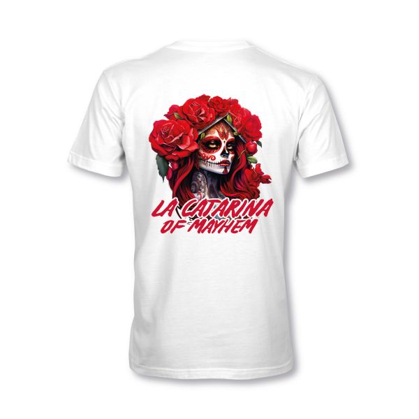 MYHEM KUSTOMZ Unisex Regular T-Shirt (MY60002) / Kollektion: LaCatarina, weiss