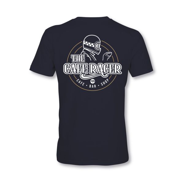 MYHEM KUSTOMZ Unisex Regular T-Shirt (MY60002) / Cafe Racer New, schwarz