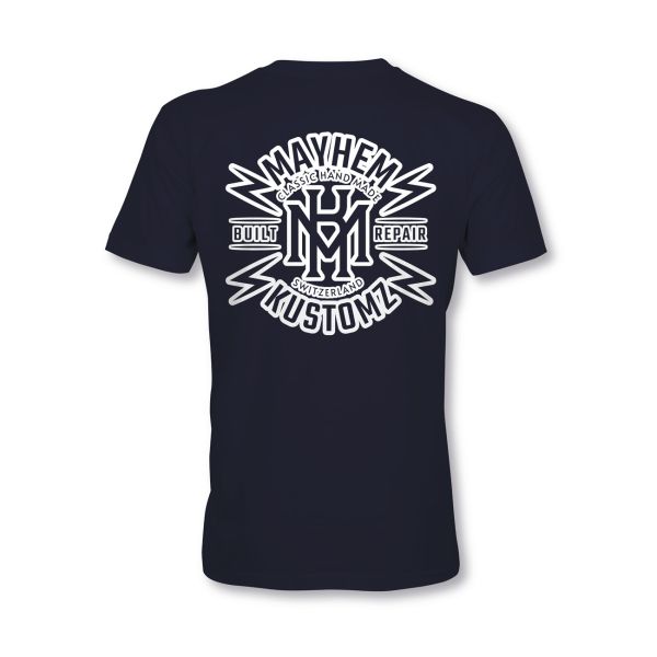 MYHEM KUSTOMZ Unisex Regular T-Shirt (MY60002) / Kollektion:Mayhem Build, schwarz