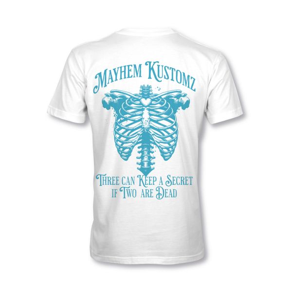 MYHEM KUSTOMZ Unisex Regular T-Shirt (MY60002) / Kollektion: Corpo, weiss