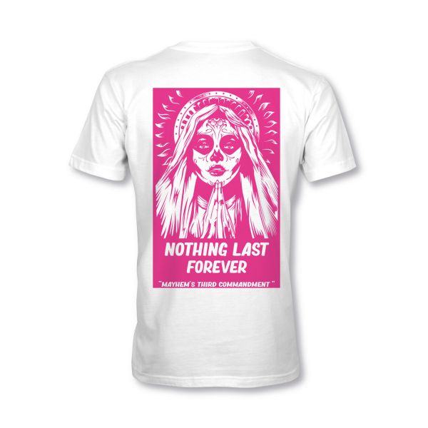 MYHEM KUSTOMZ Unisex Regular T-Shirt (MY60002) / Kollektion: Gebote & Sayings, weiss
