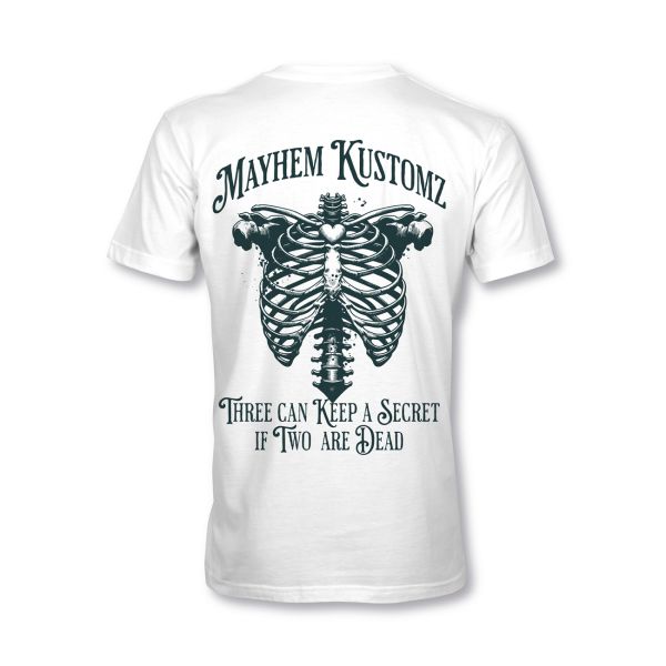 MYHEM KUSTOMZ Unisex Regular T-Shirt (MY60002) / Kollektion: Corpo, weiss