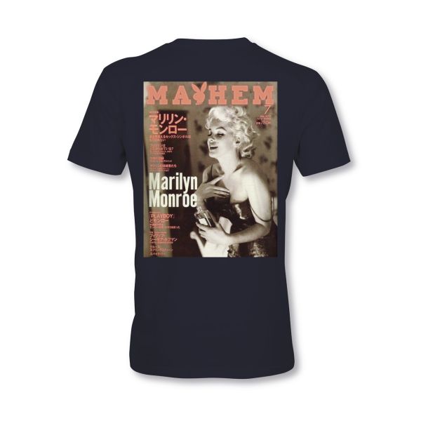 MYHEM KUSTOMZ Unisex Regular T-Shirt (MY60002) / Kollektion: Playboy, schwarz