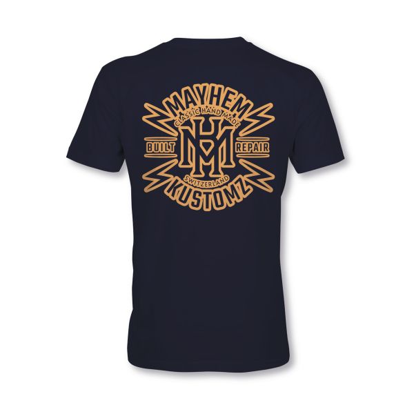MYHEM KUSTOMZ Unisex Regular T-Shirt (MY60002) / Kollektion:Mayhem Build, schwarz