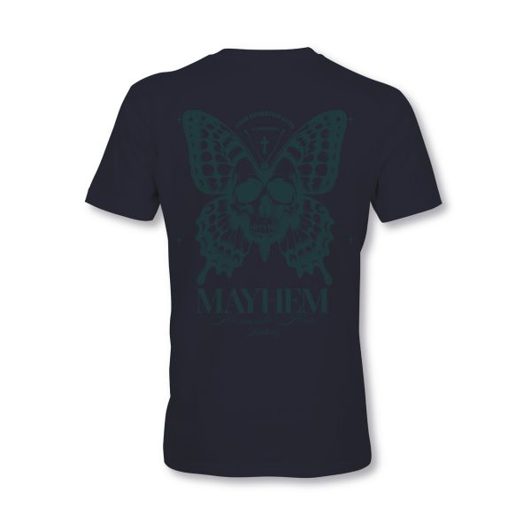 MYHEM KUSTOMZ Unisex Regular T-Shirt (MY60002) / Kollektion: Memento Mori, schwarz